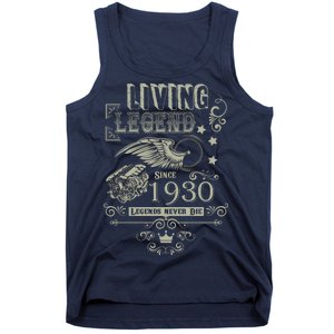 90th Birthday Legend Since 1930 Tank Top