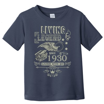 90th Birthday Legend Since 1930 Toddler T-Shirt