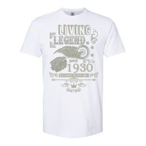 90th Birthday Legend Since 1930 Softstyle CVC T-Shirt