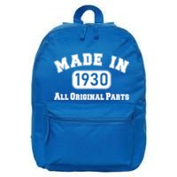 90th Birthday Made In 1930 All Original Parts 16 in Basic Backpack
