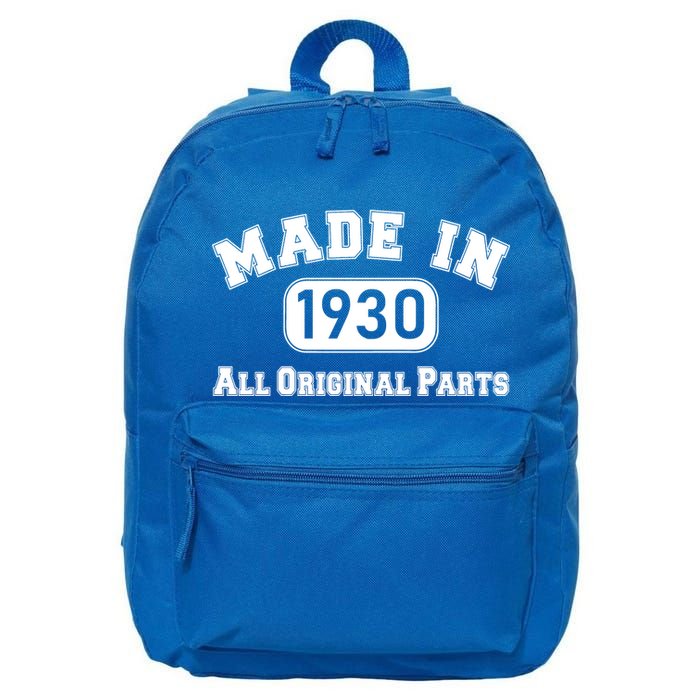 90th Birthday Made In 1930 All Original Parts 16 in Basic Backpack