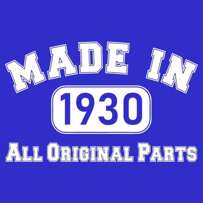 90th Birthday Made In 1930 All Original Parts 16 in Basic Backpack