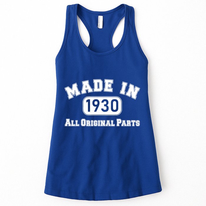 90th Birthday Made In 1930 All Original Parts Womens Tank Top