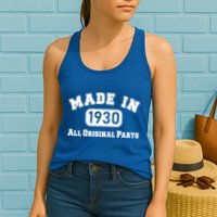 90th Birthday Made In 1930 All Original Parts Womens Tank Top