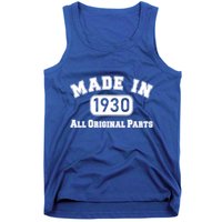 90th Birthday Made In 1930 All Original Parts Tank Top