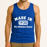 90th Birthday Made In 1930 All Original Parts Tank Top