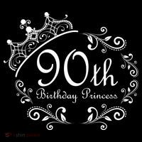 90th Birthday Princess Impact Tech Backpack