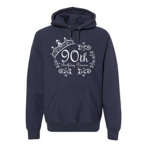 90th Birthday Princess Premium Hoodie