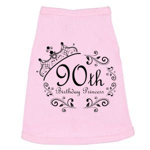 90th Birthday Princess Doggie Tank