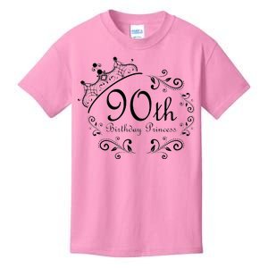 90th Birthday Princess Kids T-Shirt