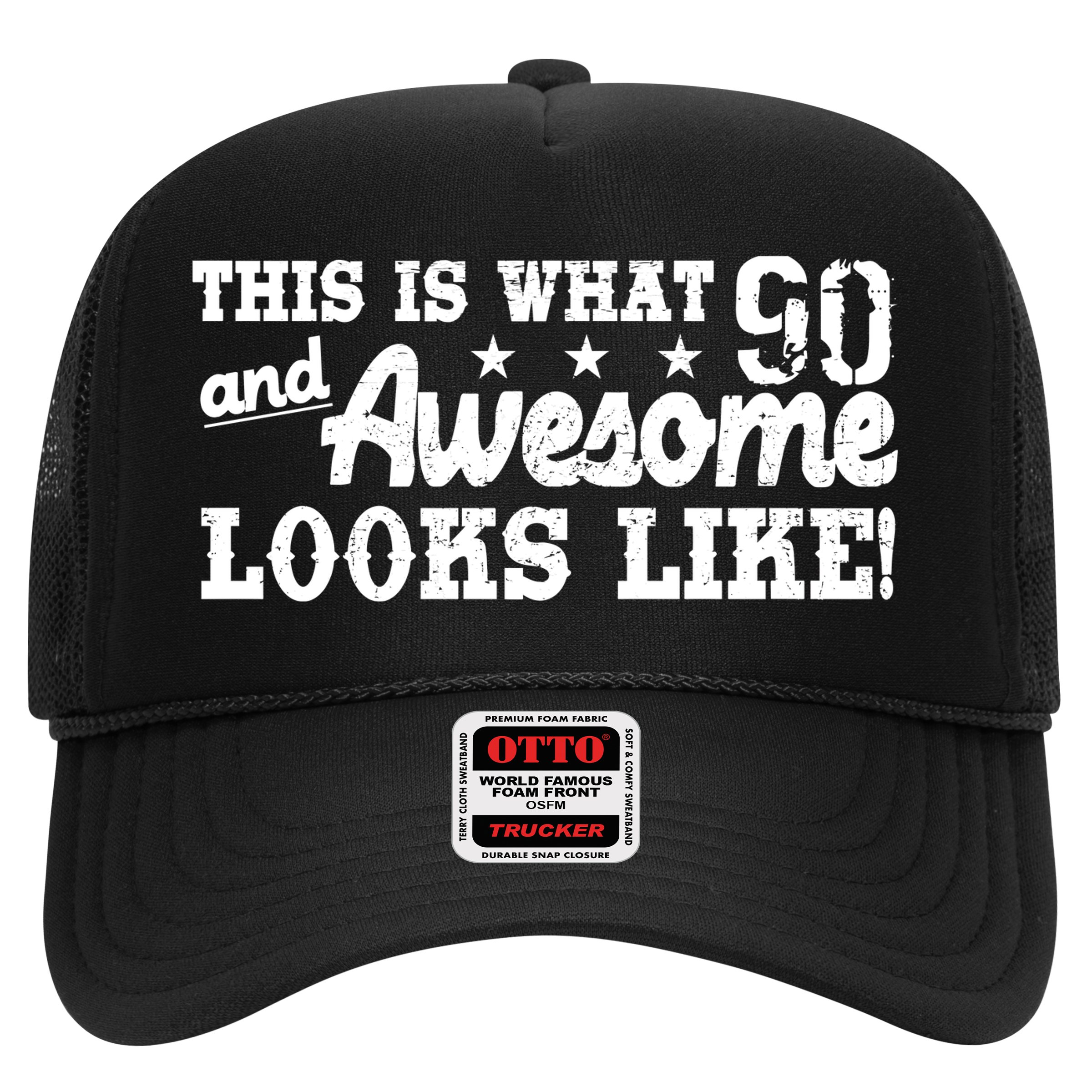 90th Birthday This Is What Awesome Looks Like  Hat