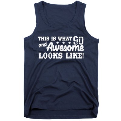 90th Birthday This Is What Awesome Looks Like  Tank Top