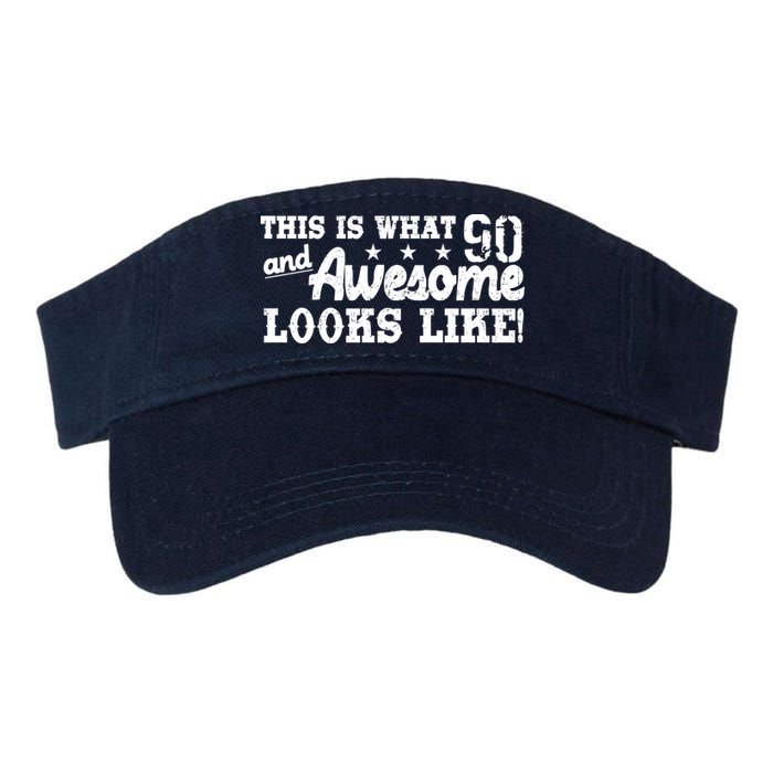 90th Birthday This Is What Awesome Looks Like  Visor