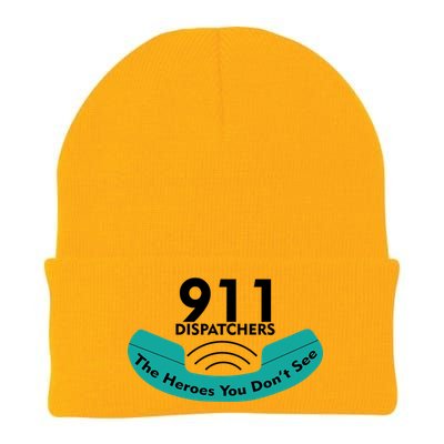 911 Dispatcher The Heroes You Don't See Knit Cap Winter Beanie