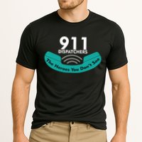 911 Dispatcher The Heroes You Don't See Cooling Performance Crew T-Shirt