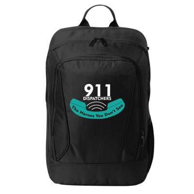 911 Dispatcher The Heroes You Don't See City Backpack