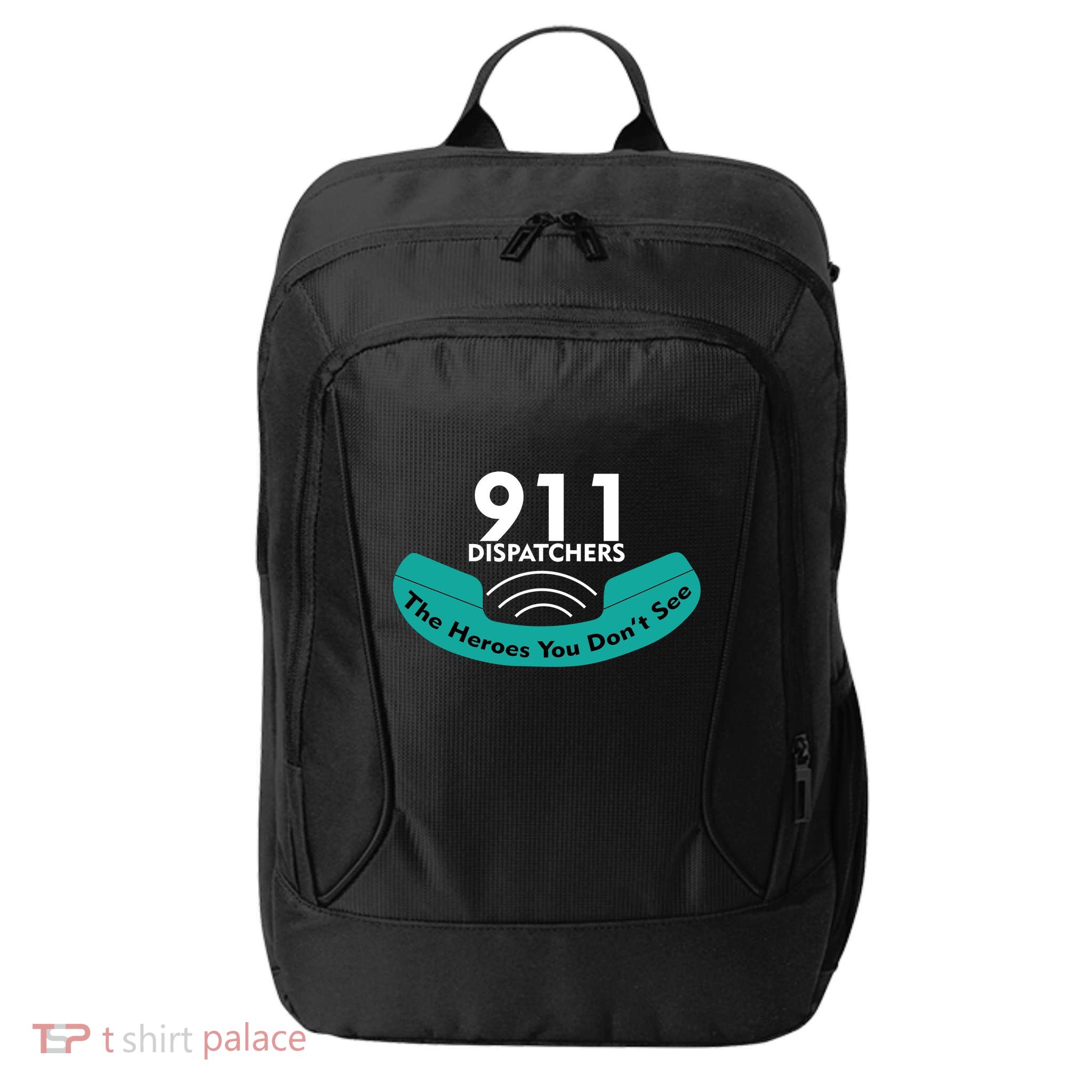 911 Dispatcher The Heroes You Don't See City Backpack