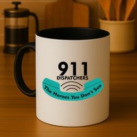 911 Dispatcher The Heroes You Don't See Mug