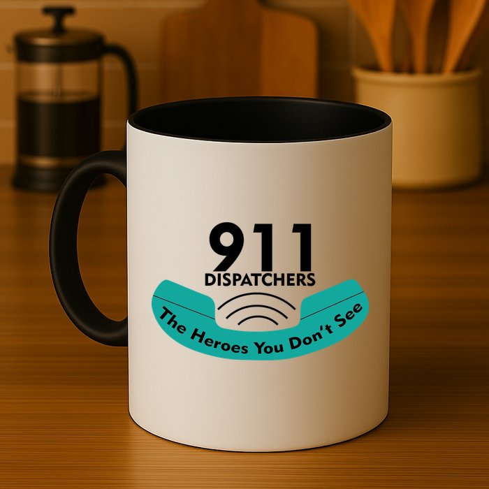 911 Dispatcher The Heroes You Don't See Mug