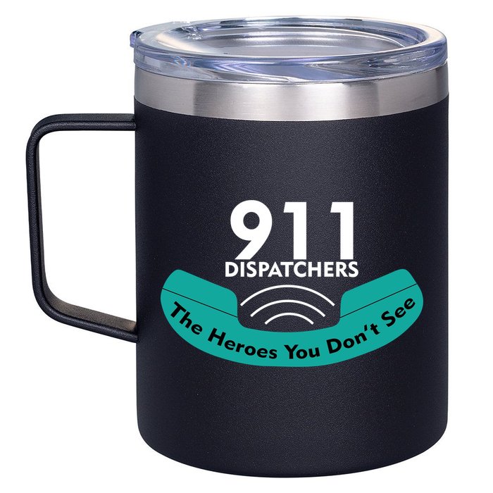 911 Dispatcher The Heroes You Don't See 12oz Stainless Steel Coffee Mug