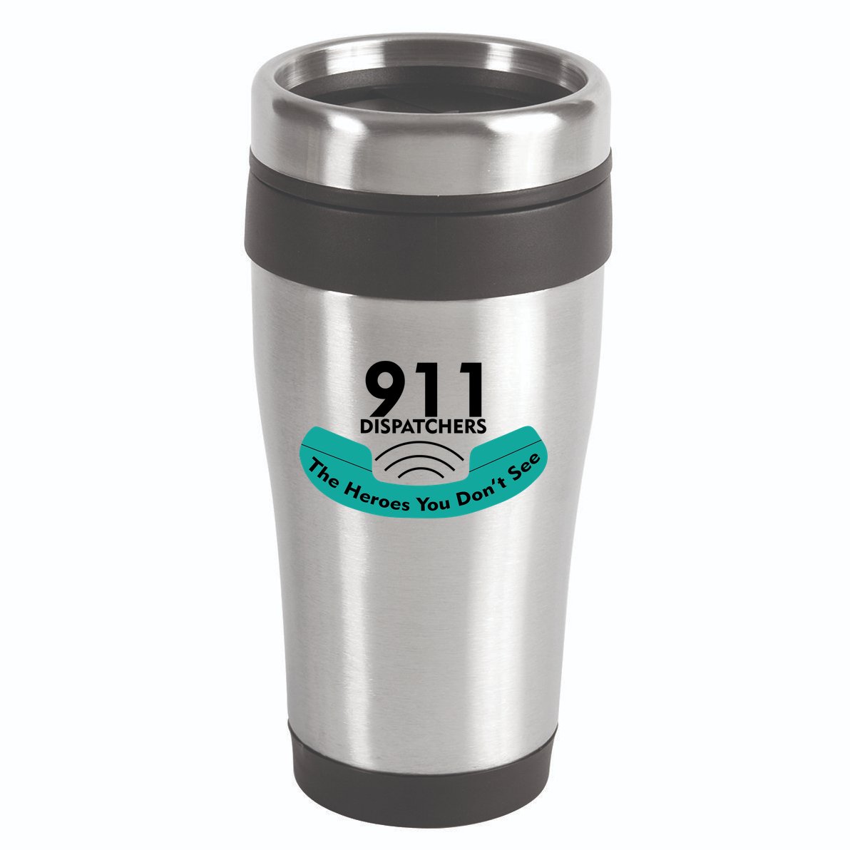 911 Dispatcher The Heroes You Don't See 16oz Travel Tumbler