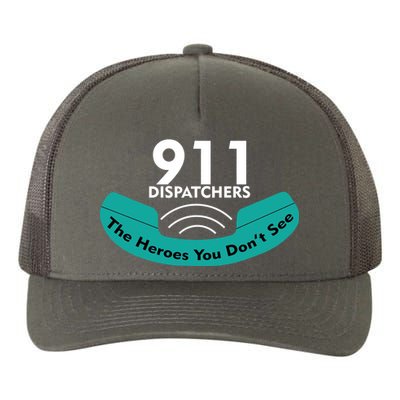 911 Dispatcher The Heroes You Don't See Yupoong Adult 5-Panel Trucker Hat