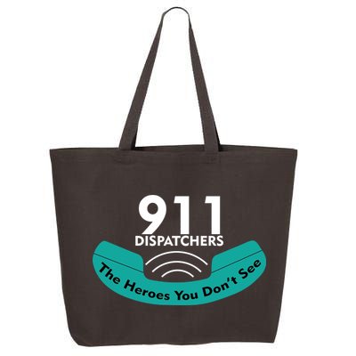 911 Dispatcher The Heroes You Don't See 25L Jumbo Tote