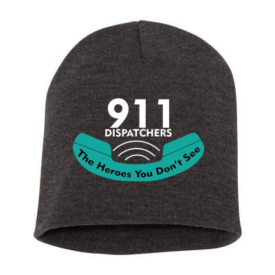 911 Dispatcher The Heroes You Don't See Short Acrylic Beanie