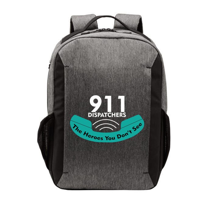 911 Dispatcher The Heroes You Don't See Vector Backpack