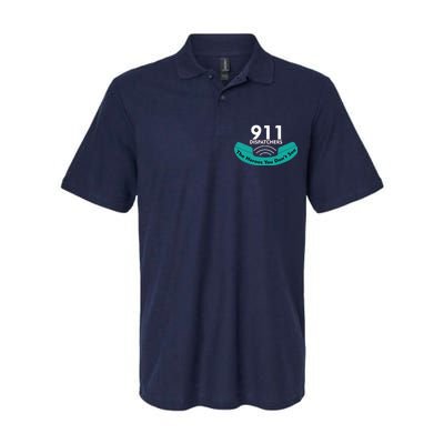 911 Dispatcher The Heroes You Don't See Softstyle Adult Sport Polo