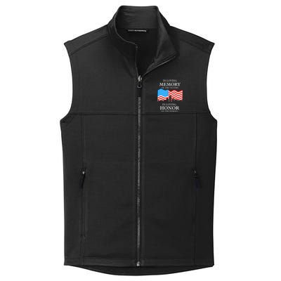 9 11 Never Forget, In Loving Memories Of Heros, Memorial Day Collective Smooth Fleece Vest