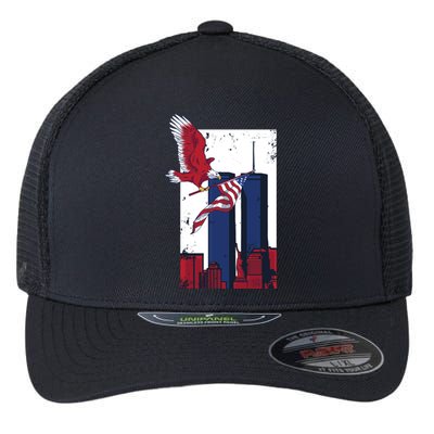 9 11 Never Forget TShirt9 11 Memorial Flexfit Unipanel Trucker Cap