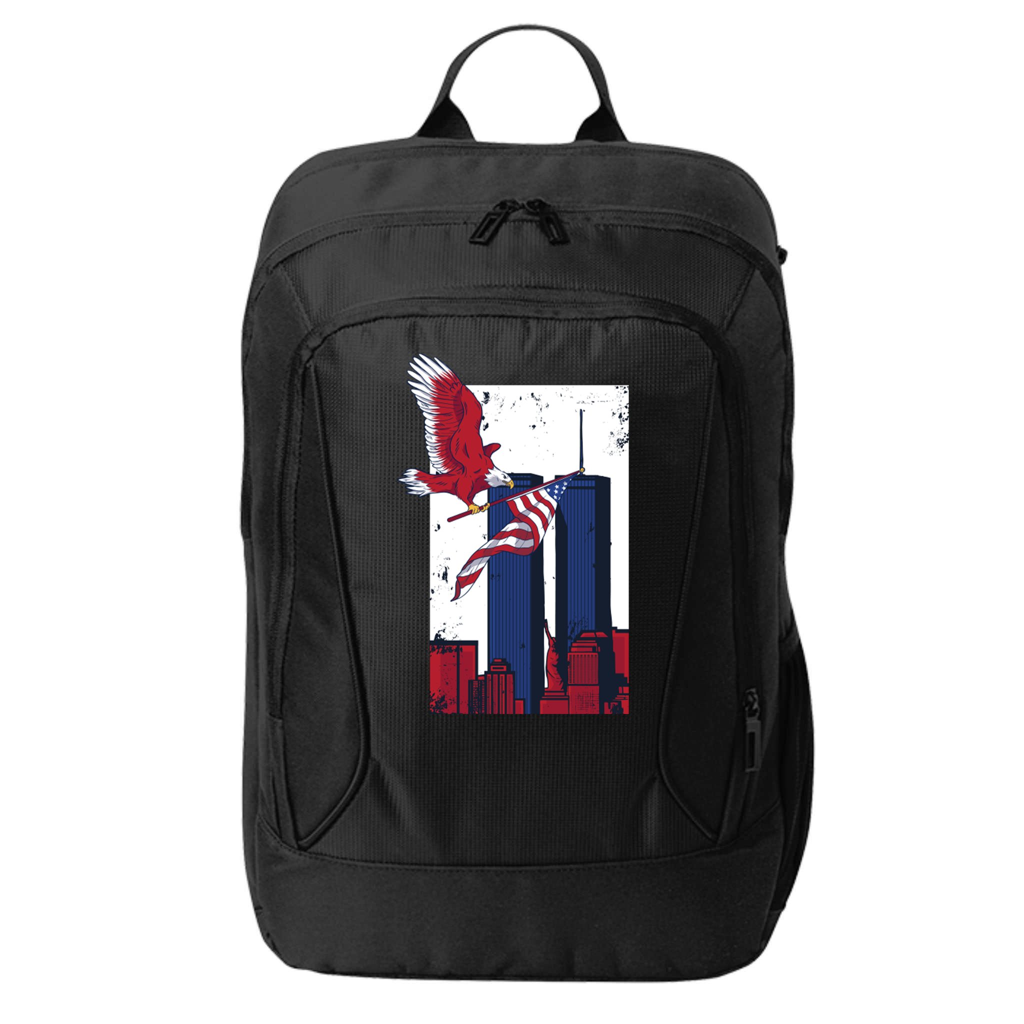 9 11 Never Forget TShirt9 11 Memorial City Backpack