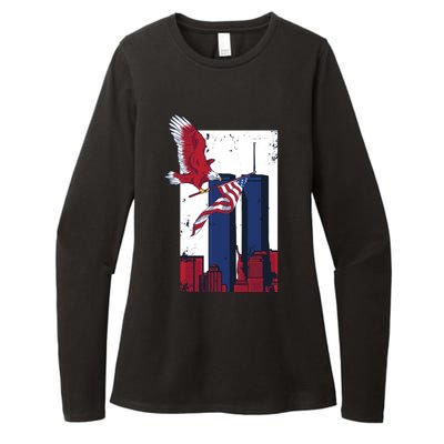 9 11 Never Forget TShirt9 11 Memorial Womens CVC Long Sleeve Shirt