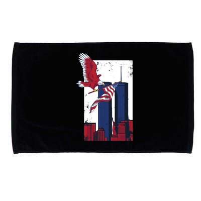 9 11 Never Forget TShirt9 11 Memorial Microfiber Hand Towel