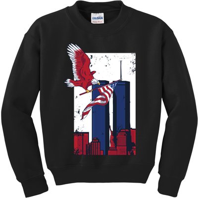 9 11 Never Forget TShirt9 11 Memorial Kids Sweatshirt