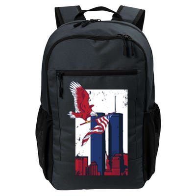 9 11 Never Forget TShirt9 11 Memorial Daily Commute Backpack