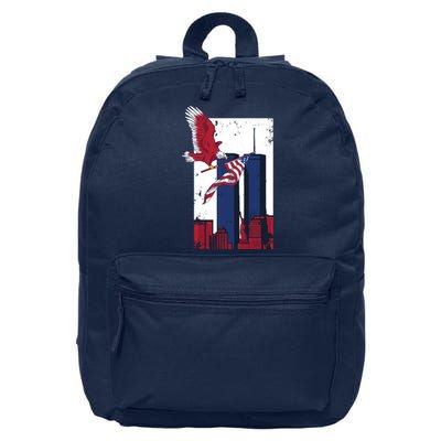 9 11 Never Forget TShirt9 11 Memorial 16 in Basic Backpack