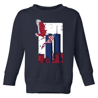 9 11 Never Forget TShirt9 11 Memorial Toddler Sweatshirt