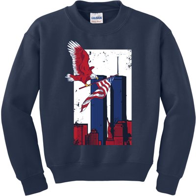 9 11 Never Forget TShirt9 11 Memorial Kids Sweatshirt