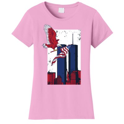 9 11 Never Forget TShirt9 11 Memorial Women's T-Shirt