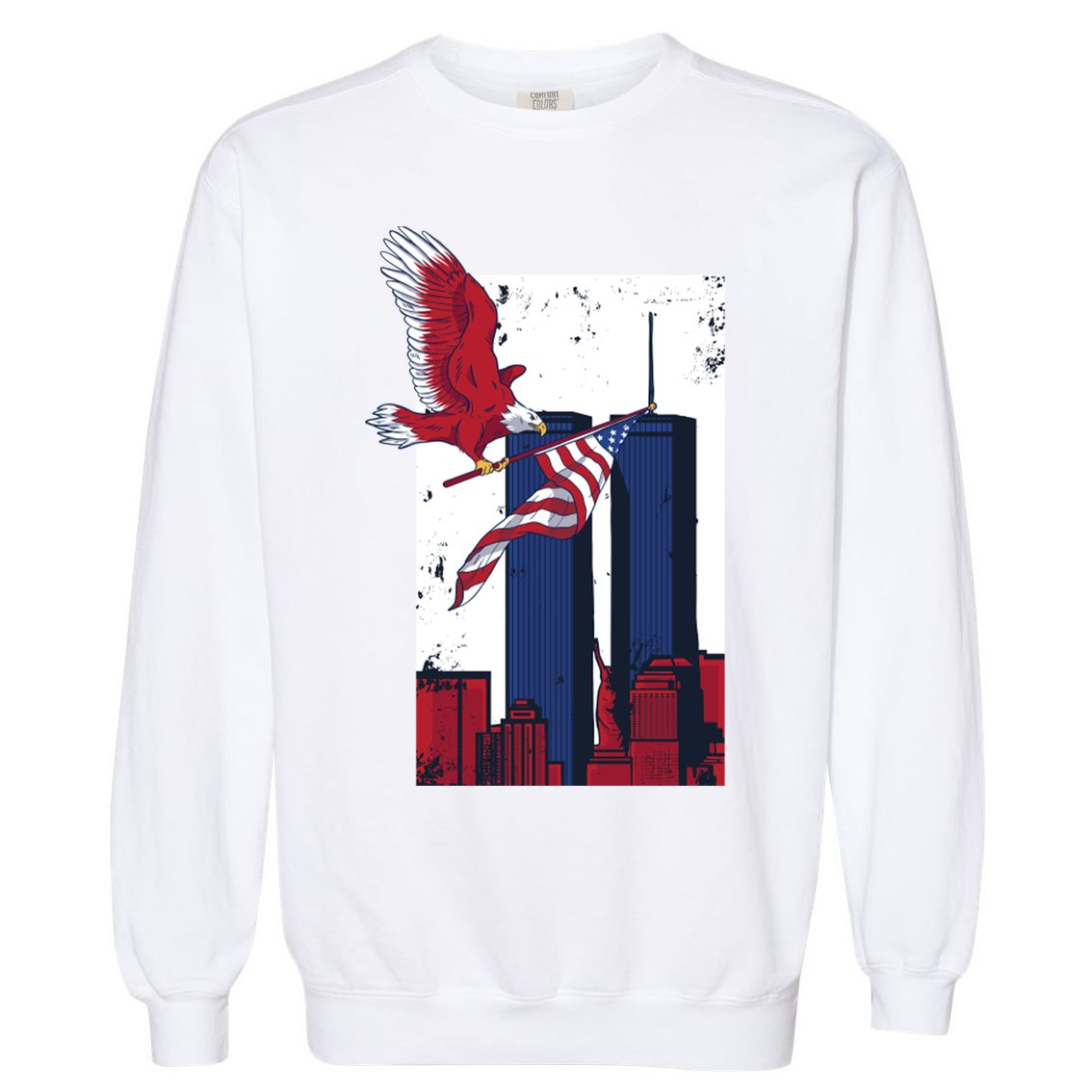 9 11 Never Forget TShirt9 11 Memorial Garment-Dyed Sweatshirt