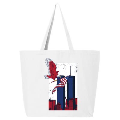 9 11 Never Forget TShirt9 11 Memorial 25L Jumbo Tote