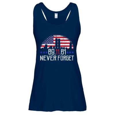 9 11 TShirt9 11 Never Forget Memorial, Peace Day Ladies Essential Flowy Tank