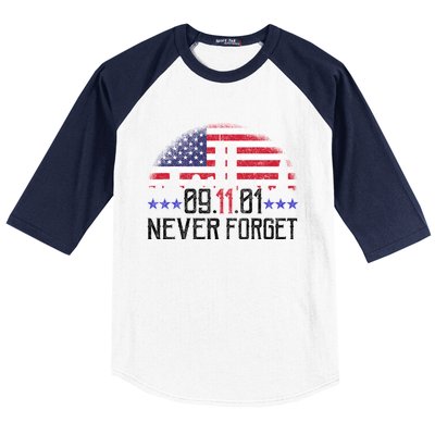 9 11 TShirt9 11 Never Forget Memorial, Peace Day Baseball Sleeve Shirt