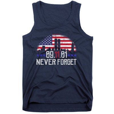 9 11 TShirt9 11 Never Forget Memorial, Peace Day Tank Top