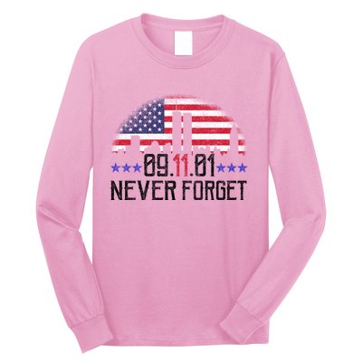 9 11 TShirt9 11 Never Forget Memorial, Peace Day Long Sleeve Shirt