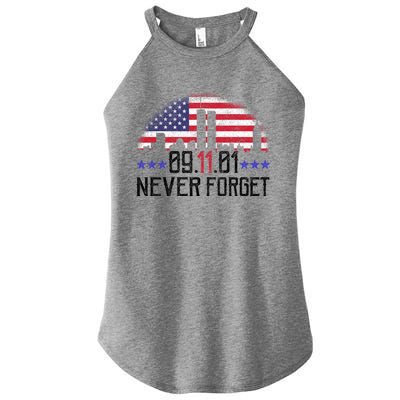 9 11 TShirt9 11 Never Forget Memorial, Peace Day Women's Perfect Tri Rocker Tank