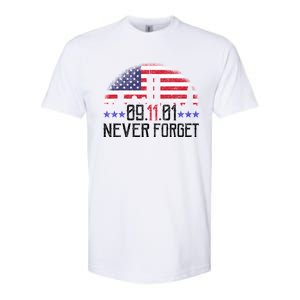 9 11 TShirt9 11 Never Forget Memorial, Peace Day Softstyle® CVC T-Shirt