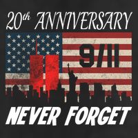 9/11 20th Anniversary 7 Panel Mesh Trucker Snapback Hat